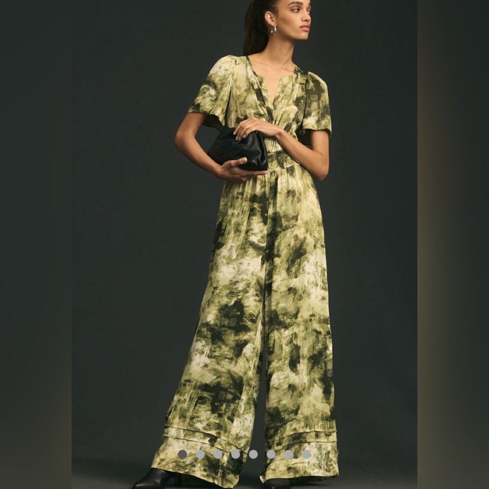 By Anthropologie Somerset jumpsuit. Size small NEW